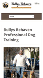 Mobile Screenshot of bullysbehaven.com